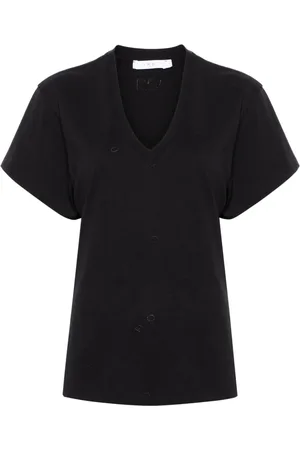 IRO Jolia T-shirt med logo-hul