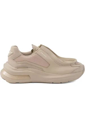 Prada Systeme sneakers i læder