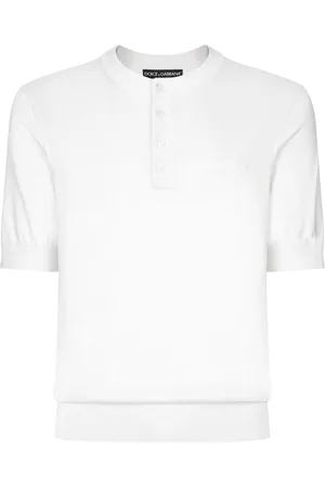 Dolce & Gabbana Strikket top med broderet logo