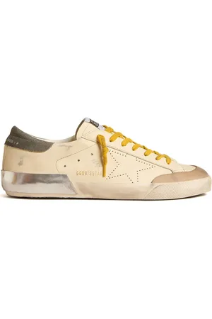 Golden Goose Super-Star Penstar sneakers i læder med perforeret stjerne