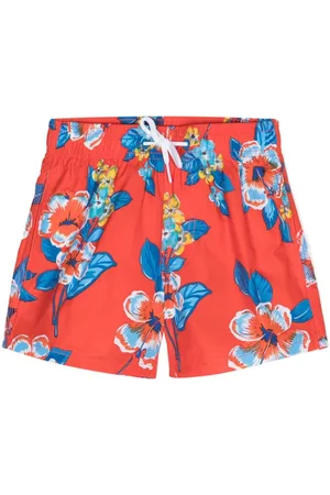 Sundek Badeshorts med blomstertryk