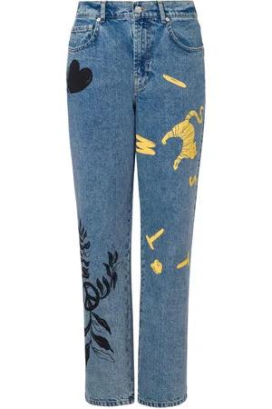 Moschino Jeans med lige ben og mellemhøj talje
