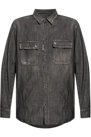 Dsquared2 Langærmet denimskjorte