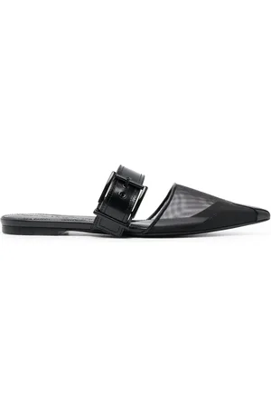 Alexander McQueen Flade Punk mules med spids tå