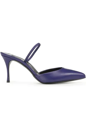 Sergio Rossi Godiva 75mm pumps i læder