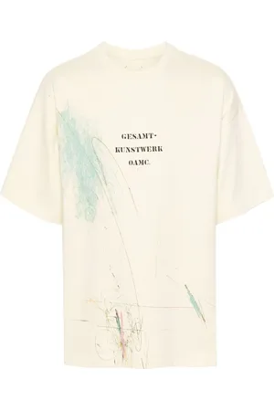 OAMC Scribble T-shirt i økologisk bomuld