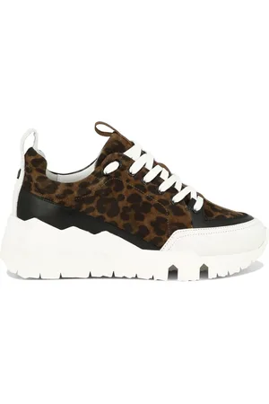 Pierre Hardy Street Life sneakers med leopardtryk