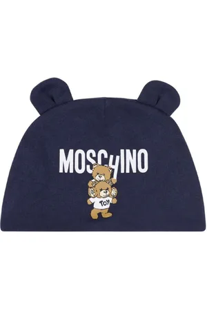 Moschino Hat med bamsetryk