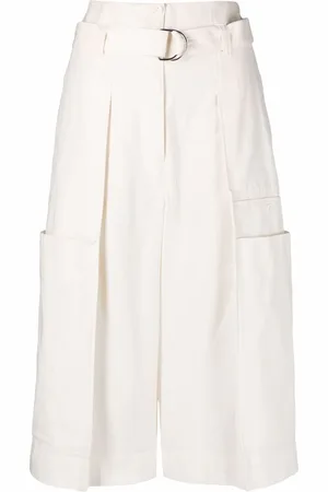 LEMAIRE Capri-shorts med bælte