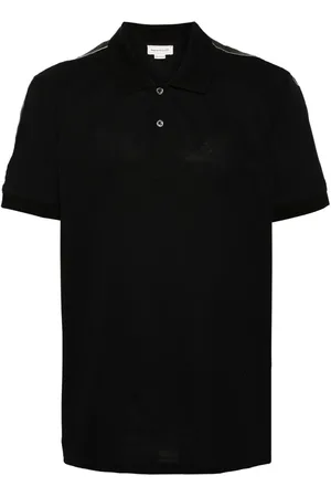 Alexander McQueen Polo med logobånd