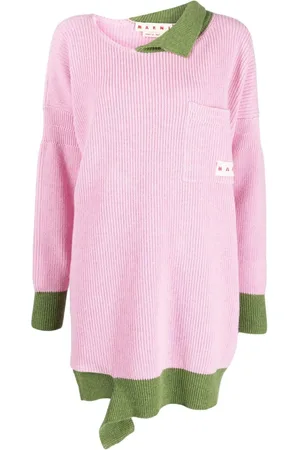 Marni Asymmetrisk Shetland-trøje