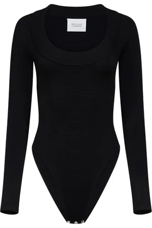 GALVAN Sasha bodysuit med dyb halsudskæring