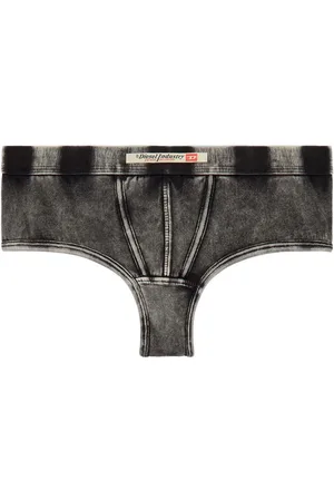 Diesel G-streng i jersey med denim-effekt