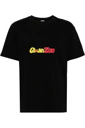 Ground Zero T-shirt med logotryk