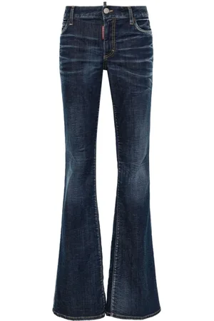 Dsquared2 Bootcut-jeans med mellemhøj talje