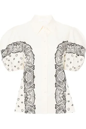 Chloé Bluse med bandanatryk