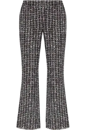 Balmain Tweed-bukser med svaj