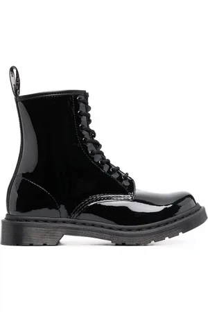 Dr. Martens Ankelstøvler i højglans