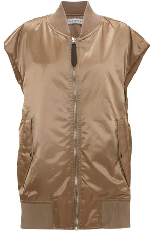 J.W.Anderson Bombervest i satin-finish