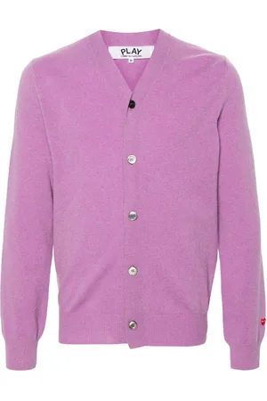 Comme des Garçons Cardigan med hjertemærke