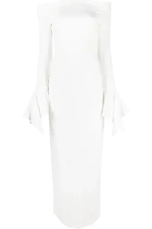 Solace Amalie kjole med off-shoulder-snit