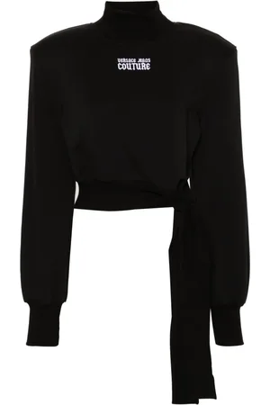 VERSACE Sweatshirt med broderet logo