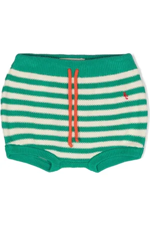 Bobo Choses Stribede bloomers i økologisk bomuld