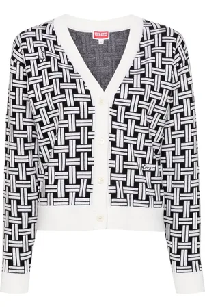 Kenzo Cardigan i mønstret jacquard