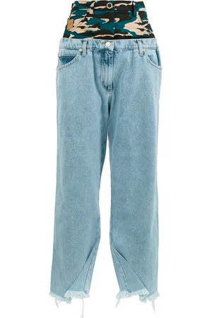 Natasha Zinko Jeans med frynset kant