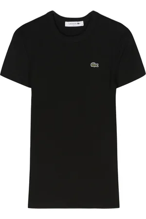 Lacoste T-shirt med logo-applikation