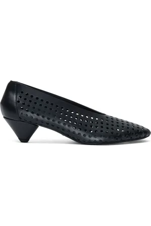 Proenza Schouler Perforerede pumps i læder