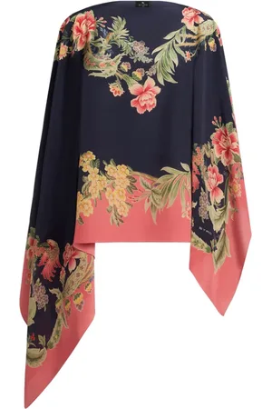 Etro Kappetop med blomstertryk