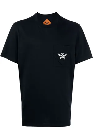 MCM T-shirt med broderet logo