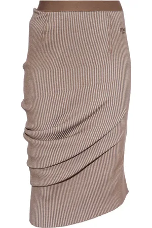 Fendi Ribstrikket pencil-nederdel