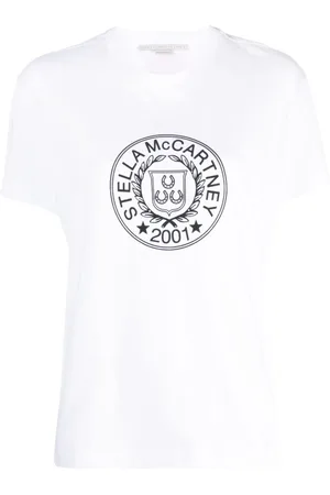 Stella McCartney T-shirt med logotryk