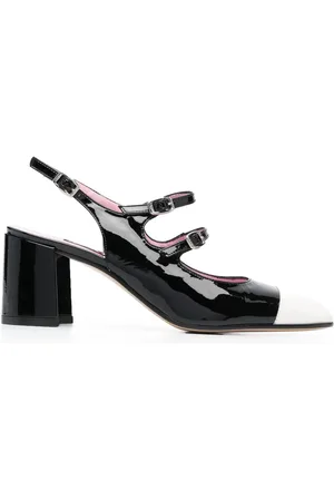 Carel Tofarvede Papaya 65mm pumps