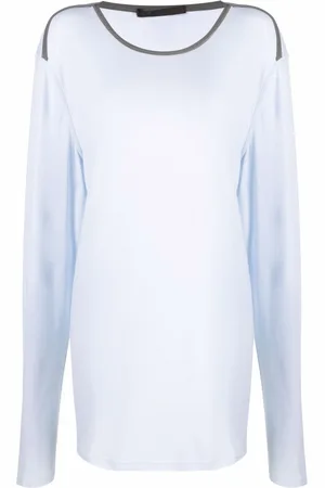 LOUIS VUITTON Pre-owned langærmet top med sænkede skuldre