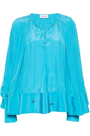 Lanvin Kaftan med samledetalje og sænkede skuldre