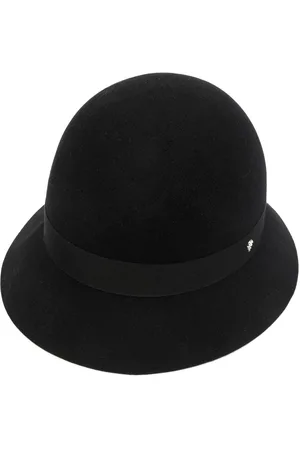 HELEN Hat i filt med bånddetalje