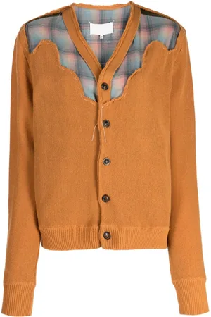 Maison Margiela Pendleton uldcardigan