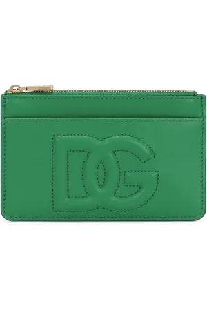 Dolce & Gabbana Pung med præget logo og lynlås