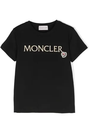 Moncler T-shirt med broderet logo