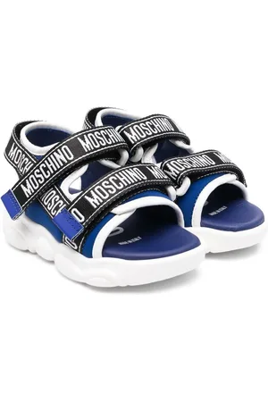 Moschino Sandaler med burrelukning og logo