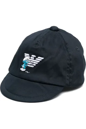 Emporio Armani Kasket med logobroderi