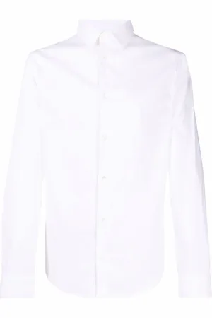Emporio Armani Langærmet skjorte med logomærke