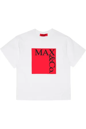 MAX&Co. Kids T-shirt med logotryk