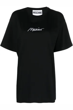 Moschino T-shirt med broderet logo