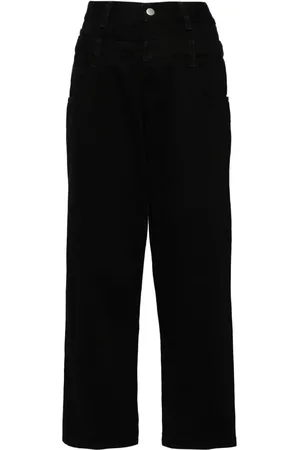FAITH CONNEXION Jeans med brede ben og broderet logo