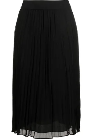 DKNY Mellemlang nederdel i chiffon