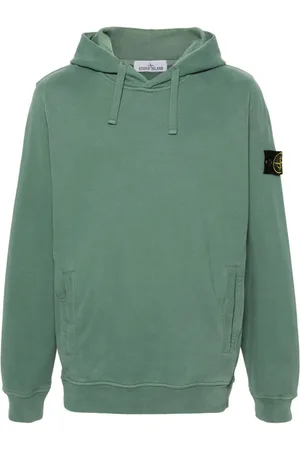 Stone Island Hættetrøje med kompasmærke